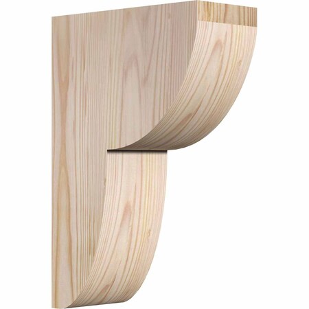Ekena Millwork Crestline Smooth Corbel, Douglas Fir, 3 1/2"W x 8"D x 12"H COR04X08X12CRE00SDF